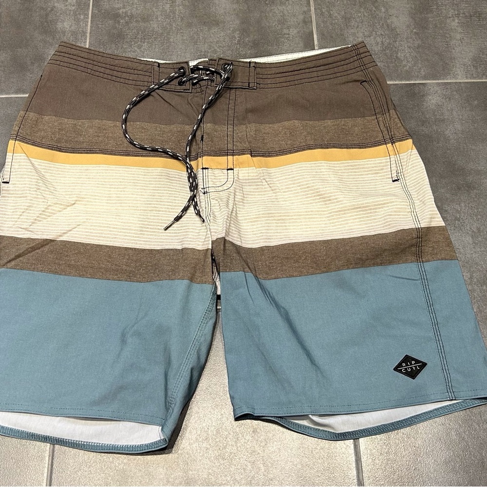 Men's Multi-Color Swim Shorts